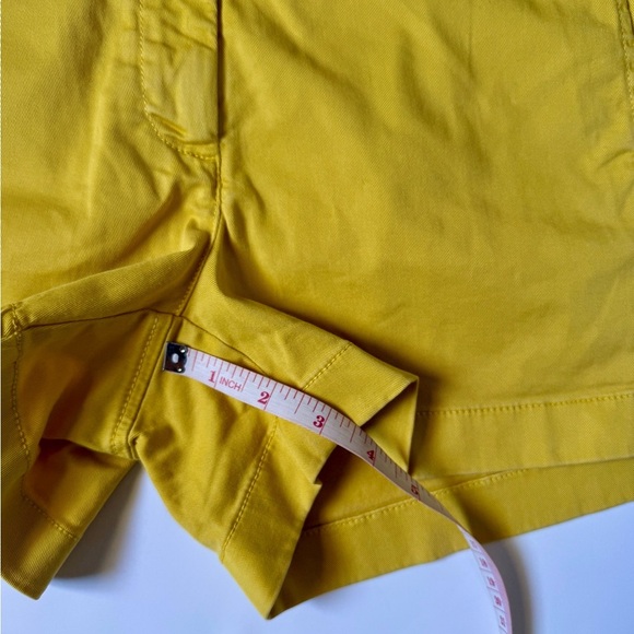 J.Crew Yellow Chino Shorts Size 2 – 3.5” Inseam - Picture 5 of 7
